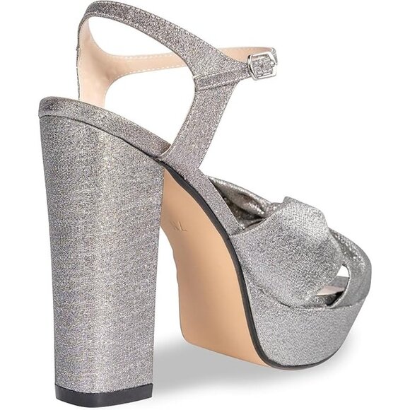 Touch Ups Women's Sailor Heeled Sandal Benjamin Walk Size 9M Pewter - Picture 6 of 9